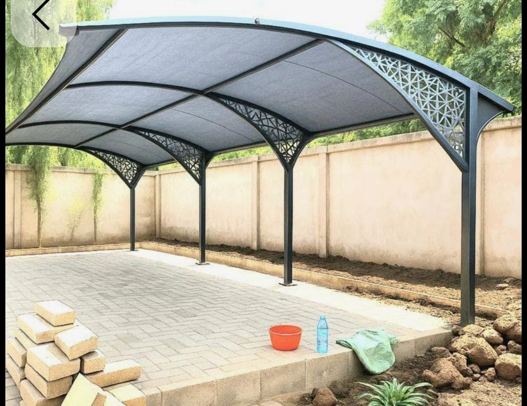 Steel Carshades and Pergolas
